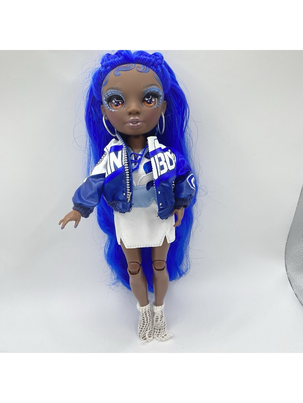 Rainbow High Coco Vanderbalt Series 4 Cobalt Blue Articulated Doll w/Outfit B2